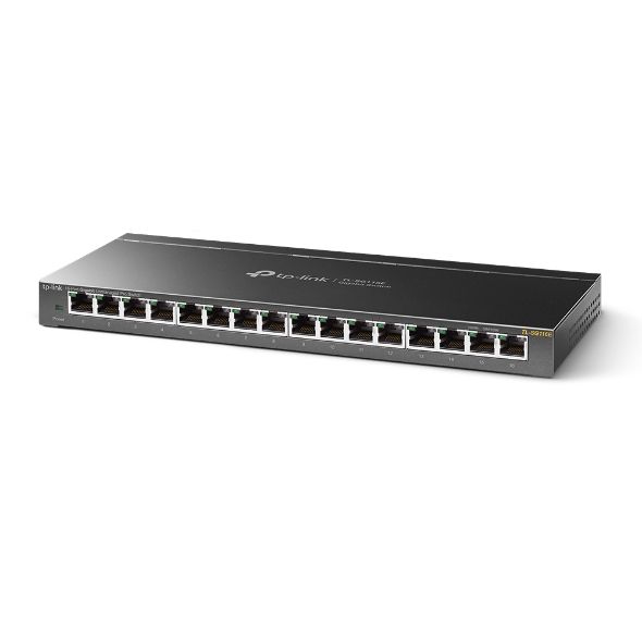 Tp-link tl-sg116e non gestito l2 gigabit ethernet (10/100/1000) nero
