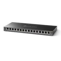 Tp-link tl-sg116e non gestito l2 gigabit ethernet (10/100/1000) nero
