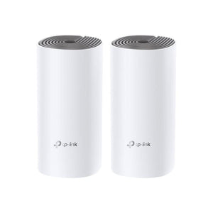 Tp-link deco e4 (2-pack) dual-band (2.4 ghz/5 ghz) wi-fi 5 (802.11ac) bianco, grigio interno - TPLNE000131