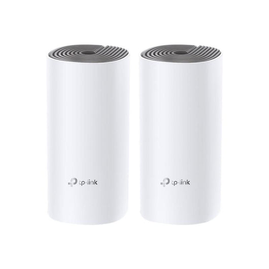 Tp-link deco e4 (2-pack) dual-band (2.4 ghz/5 ghz) wi-fi 5 (802.11ac) bianco, grigio interno - TPLNE000131