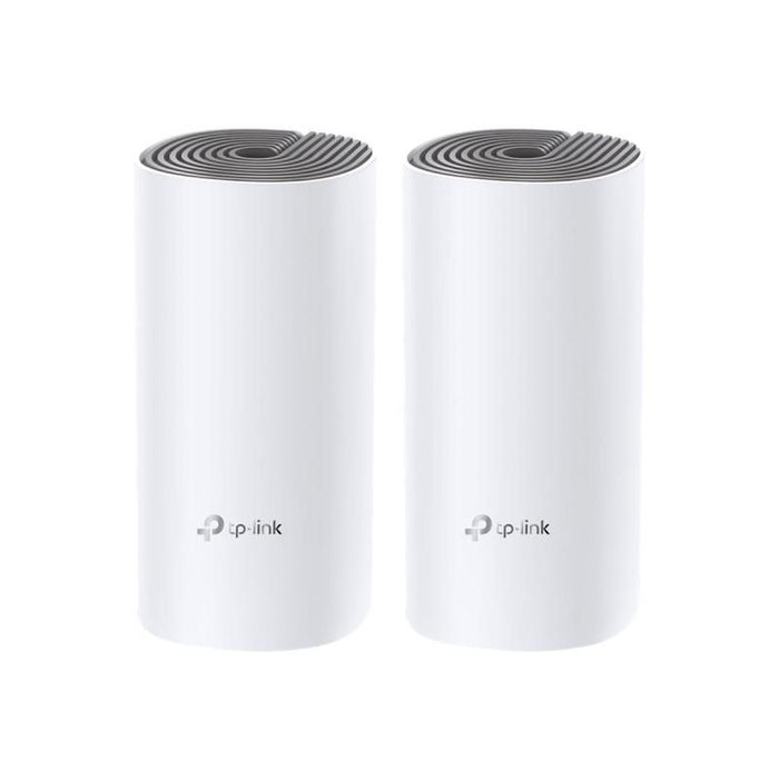 Tp-link deco e4 (2-pack) dual-band (2.4 ghz/5 ghz) wi-fi 5 (802.11ac) bianco, grigio interno - TPLNE000131