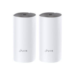 Tp-link deco e4 (2-pack) dual-band (2.4 ghz/5 ghz) wi-fi 5 (802.11ac) bianco, grigio interno - TPLNE000131