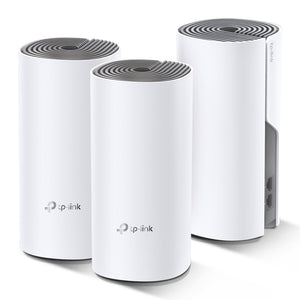 Tp-link deco e4 (3-pack) dual-band (2.4 ghz/5 ghz) wi-fi 5 (802.11ac) bianco, grigio 2 interno - DECO E4(3-PACK)