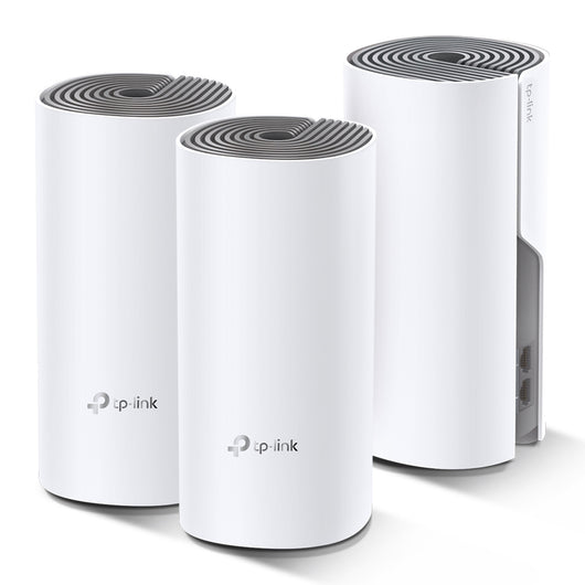 Tp-link deco e4 (3-pack) dual-band (2.4 ghz/5 ghz) wi-fi 5 (802.11ac) bianco, grigio 2 interno - DECO E4(3-PACK)