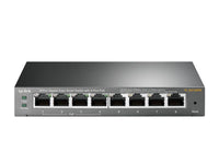 Tp-link tl-sg108pe gestito l2 gigabit ethernet (10/100/1000) supporto power over ethernet (poe) nero
