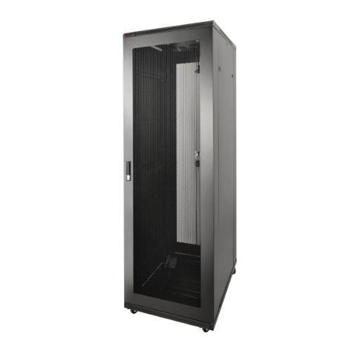Rack hikvision 42u, 800*1200*2050mm(comp.ruote) max: 1000kg porta rete disassemblato - ds-xs8242-e/dw - trasp. da concordare