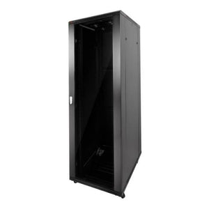 Rack hikvision 18u, 600*600*985mm(comp.ruote) max: 500kg porta vetro disassemblato - ds-xs6618-e/dg - trasp. da concordare