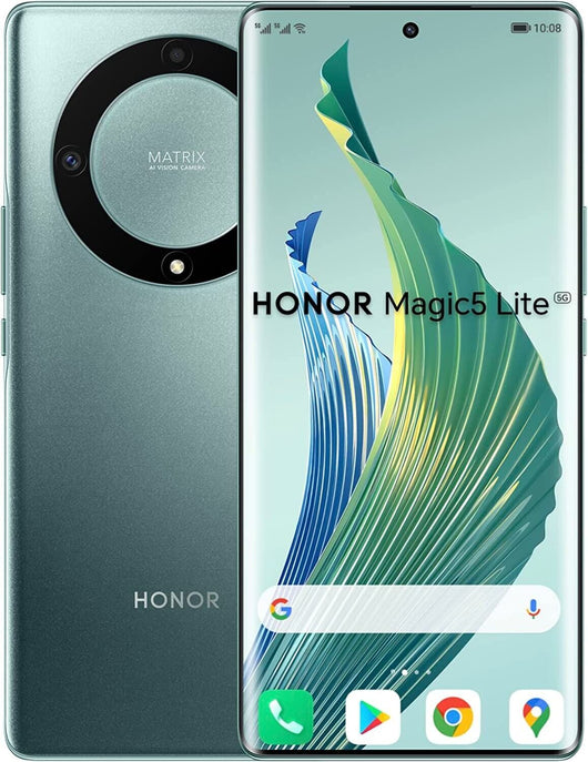 Honor magic5 lite 16,9 cm (6.67") doppia sim android 12 5g usb tipo-c 6 gb 128 gb 5100 mah verde - 6936520818020