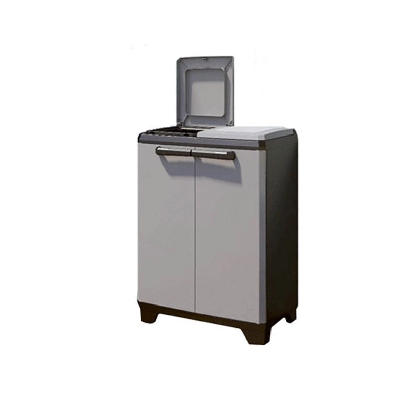 Armadio Keter Split Premium per raccolta rifiuti cm 68x39x92 h