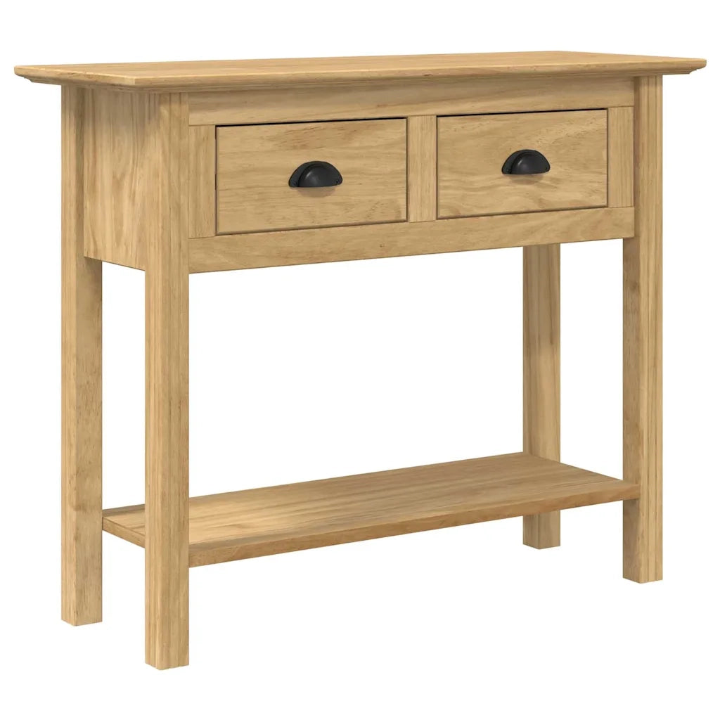 Tavolo consolle BODO Marrone miele 91 x 34.7 x 74 cm 42023484