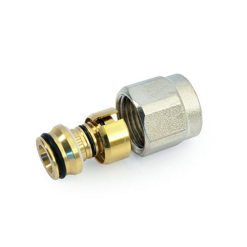 DADO NICHELATO OGIVA E INSERTO PER TUBO MULTISTRATO 5500- 1/2x16 2.0- GF- pezzi 1