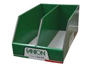 CONTENITORE IN CARTONE PER ESPOSIZIONE ARTICOLI CM.25X17X38 - 1 pezzi FANTON