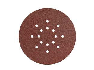 DISCHI ABRASIVI PER LEVIGATRICE A PARETE Ø MM.225- - grana p80 - 10 pezzi IMPERIAL