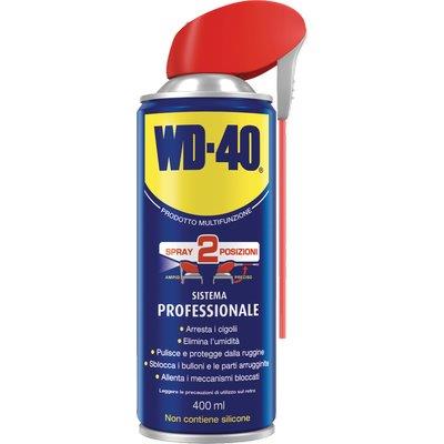 LUBRIFICANTE SPRAY WD-40 PROFESSIONALE - ML 400 CF=10+2 OMAGGIO
