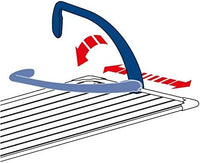 Stendibiancheria Radio da termosifone 3 metri in acciaio con bracci in resina regolabili per radiatori adattabile a tutti i supporti Gimi