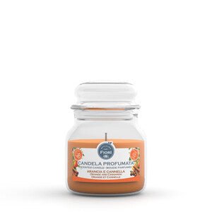 CANDELA OFFICINA DEI FIORI ARANCIA CANNELLA  50 ORE- 6,0 pz