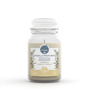 CANDELA OFFICINA DEI FIORI VANIGLIA 100 ORE- 6,0 pz