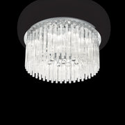 Vibio, Lampada da Soffitto, Argento