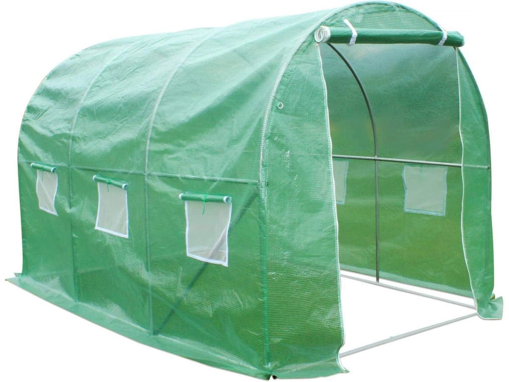 Serra Tunnel 8x3m Protezione UV Acciaio Galvanizzato Habitat et Jardin Althea