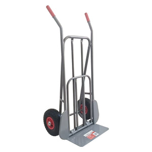 CARRELLO PORTAPACCHI CON PALA RIBALTABILE acciaio verniciato - portata 200 kg  - UNIKO