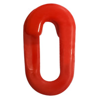 ANELLO DI GIUNZIONE PER CATENA SEGNALETICA IN PLASTICA mm 8 - blister da 15 pezzi  - UNIKO