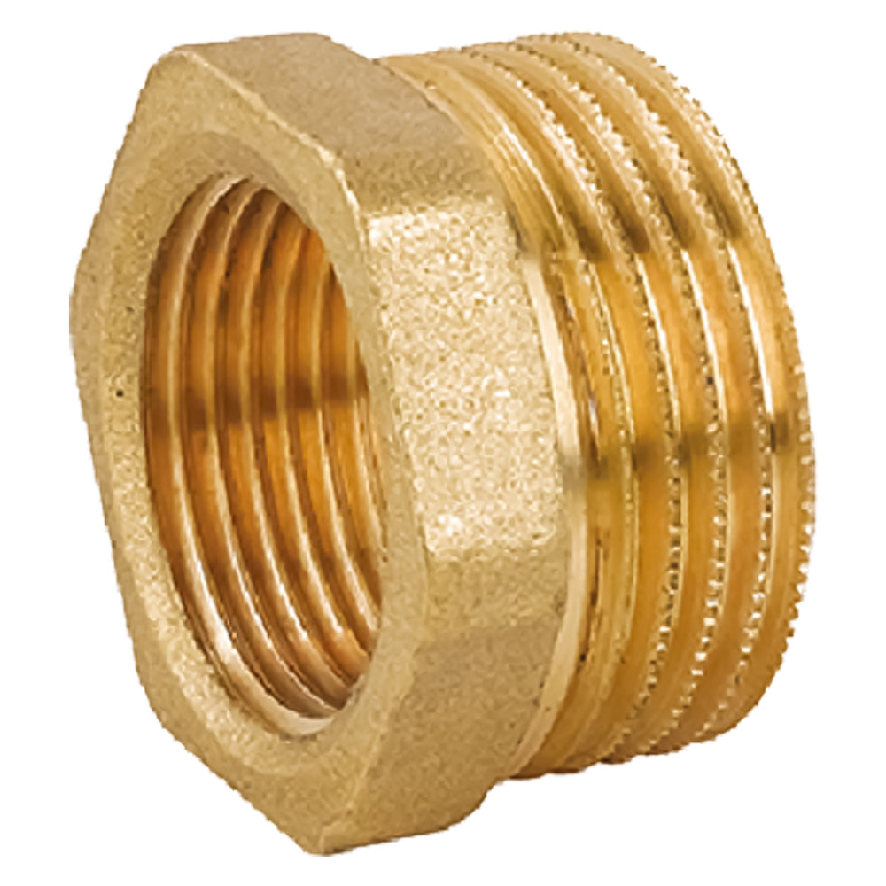 RIDUZIONE ESAGONALE MASCHIO/FEMMINA 'ART.1212' 1/2 x 3/8 ( maschio x femmina )- 10 pezzi  - ICMA