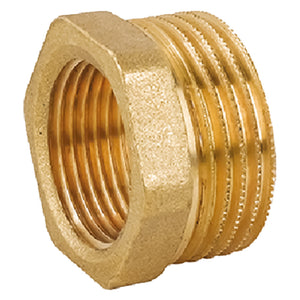 RIDUZIONE ESAGONALE MASCHIO/FEMMINA 'ART.1212' 1/2 x 3/8 ( maschio x femmina )- 10 pezzi  - ICMA