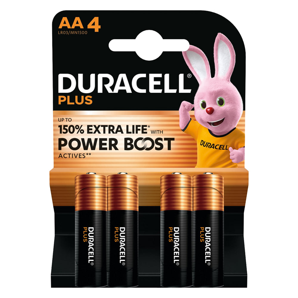 PILA STILO 'MN 1500' Pz 4 - 1,5 V - AA (Plus 100)- 20 blister  - DURACELL