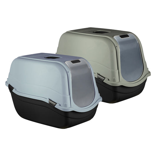 TOILETTE PER GATTI 'ROMEO MAXI ECO' col. ghiaccio - cm 44 x 65 x h. 46  - MP BERGAMO S.R.L.