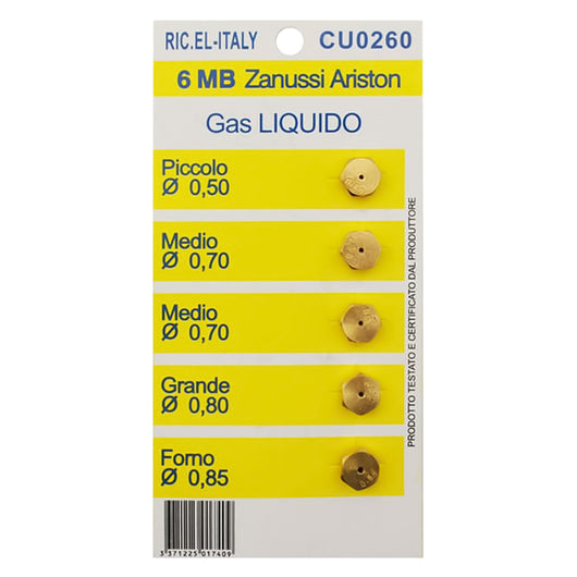 UGELLI PER CUCINA per gpl  - BricoGo