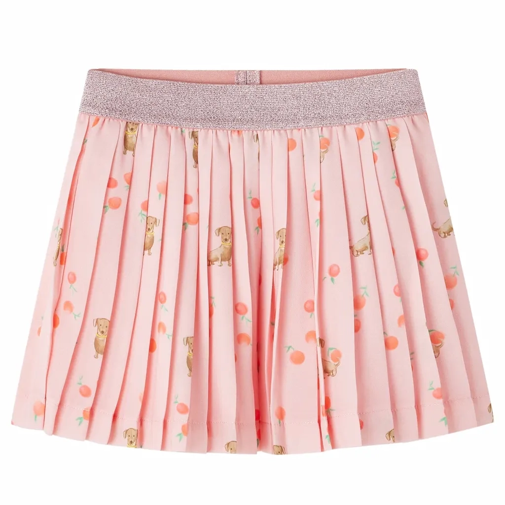Gonna Plissettata da Bambina Arancione Chiaro 104cod mxl 108177