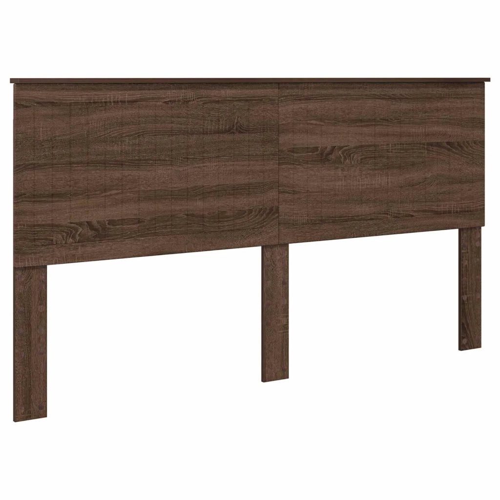 Testiera | Testata con Testiera | Testata Rovere Marrone 180 cm Legno multistrato