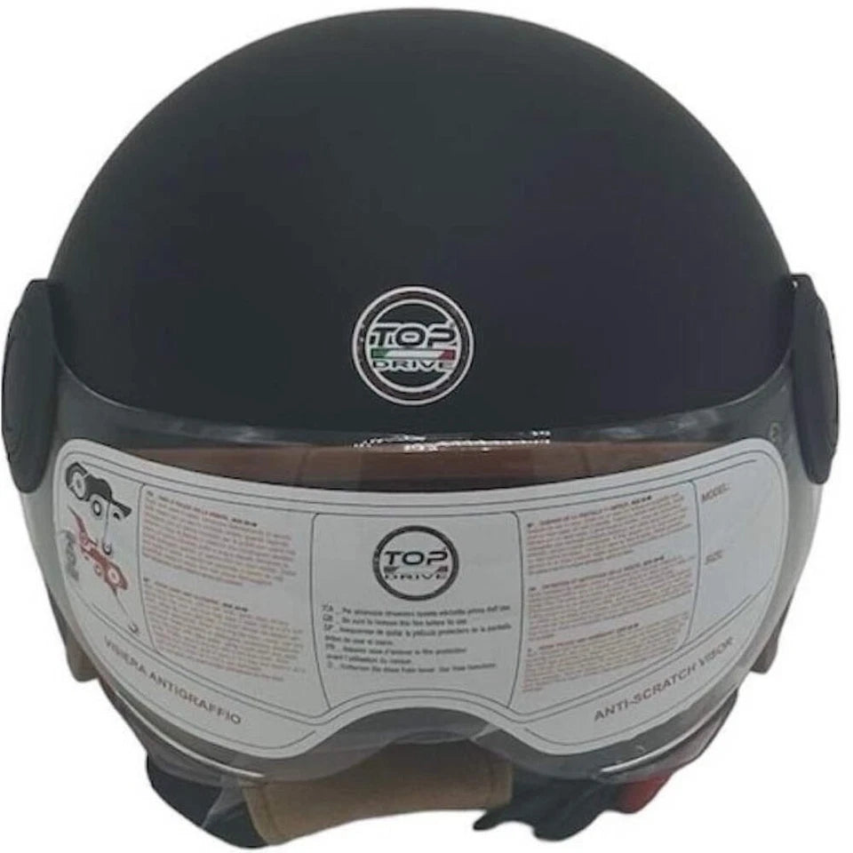CASCO PER MOTO 'SIRIO MATT' nero - tg. L  - BricoGo