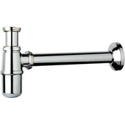 SIFONE CR A BOTTIGLIA TEA  OTTONE CROMATO 11/4 CANNA CM 25