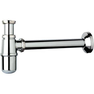 SIFONE CR A BOTTIGLIA TEA  OTTONE CROMATO 11/4 CANNA CM 25
