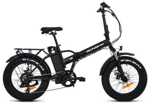 Fat pieghevole 20" alluminio forcella ammortizzata  12.5 ah LCD Nera