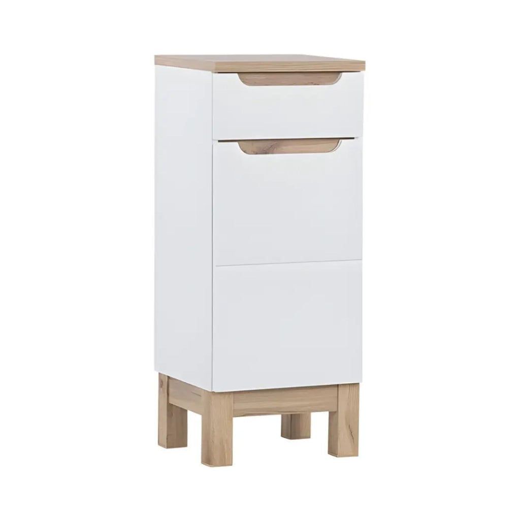 Insieme ERMANO: mobile sottolavabo 80cm + lavabo da incasso + sifone + colonna + mobili con specchi