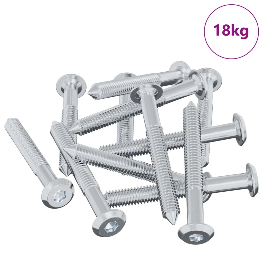 Vite 1800 pz Argento M6 x 50 mm Acciaio CFW7452624