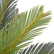 Palma di Cycas Artificiale con Vaso Verde 90 cm CFW9470957