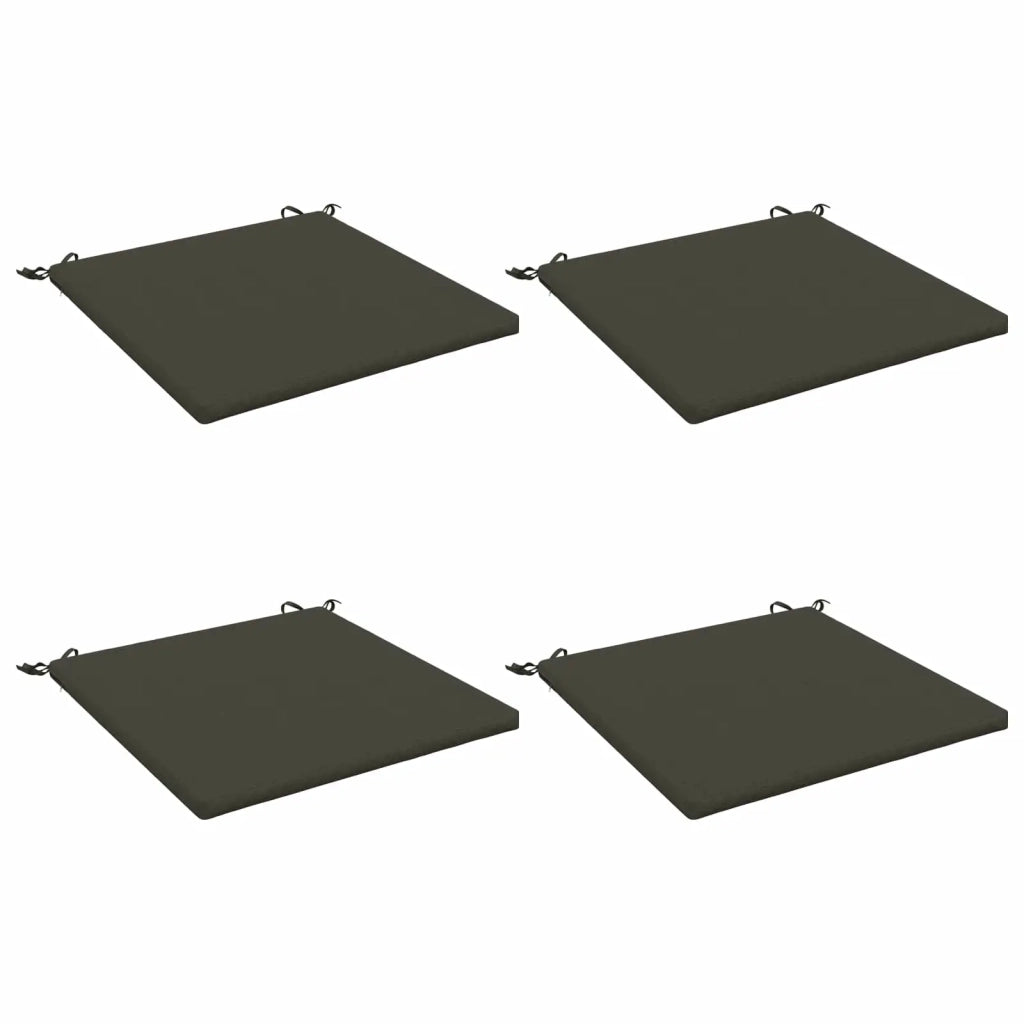 Cuscini per Sedia in 4 Pezzi SOEST 4 pz 100% Poliestere 944952