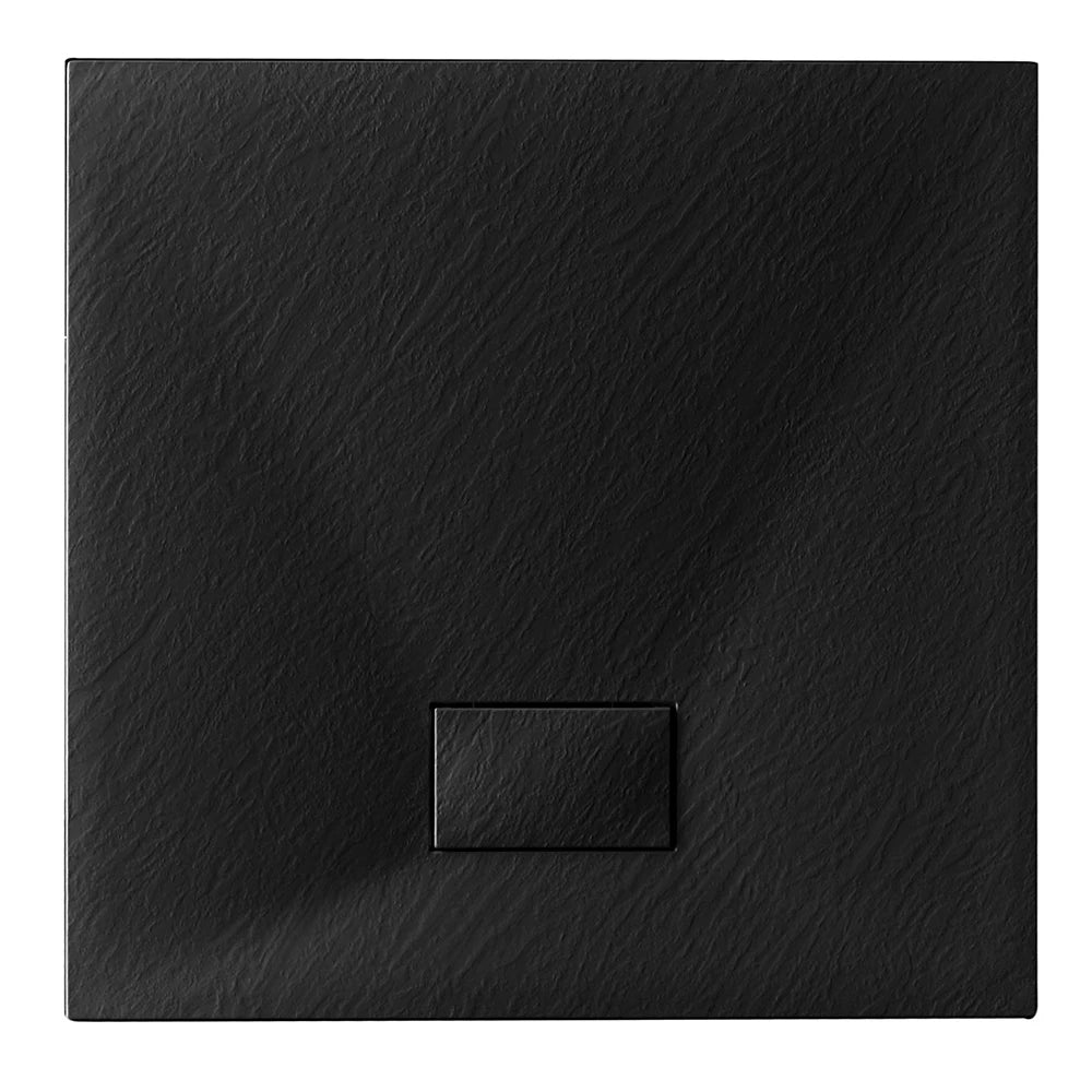 Piatto doccia Stone Essence Slim quadro DH Bianco 80x80