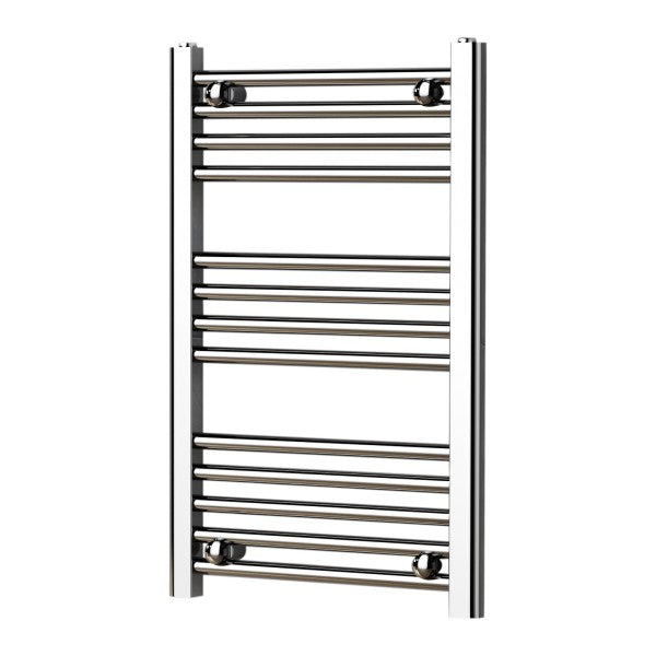 RADIATORE TERMOARREDO SCALDASALVIETTE CROMO LUCIDO CON TUBOLARI Ø25MM MODELLO ELVIA - MM 840X500 WATT 327 INT.450  - MAM