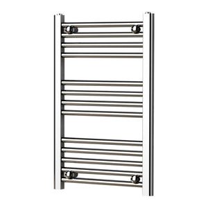 RADIATORE TERMOARREDO SCALDASALVIETTE CROMO LUCIDO CON TUBOLARI Ø25MM MODELLO ELVIA - MM 840X500 WATT 327 INT.450  - MAM