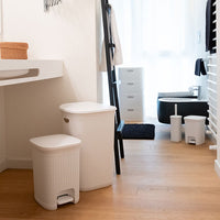 PORTA SCOPINO WC 'DOMUS' dust white  - STEFANPLAST