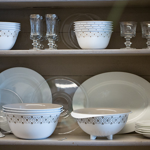 SCOLAPASTA 'TOSCA' bianco/tortora  - STEFANPLAST