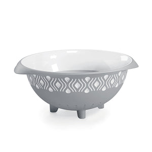 SCOLAPASTA 'TOSCA' grigio/bianco  - STEFANPLAST