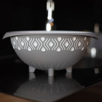 SCOLAPASTA 'TOSCA' grigio/bianco  - STEFANPLAST