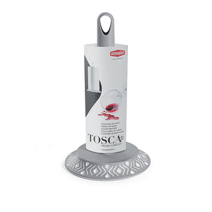 PORTAROTOLO DA CUCINA 'TOSCA' grigio/bianco  - STEFANPLAST
