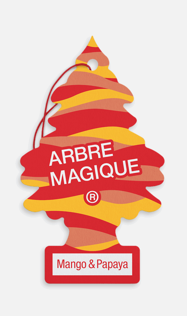 DEODORANTE AUTO 'ARBRE MAGIQUE' 'double essence' - mango e papaya- 24 confezione  - BricoGo