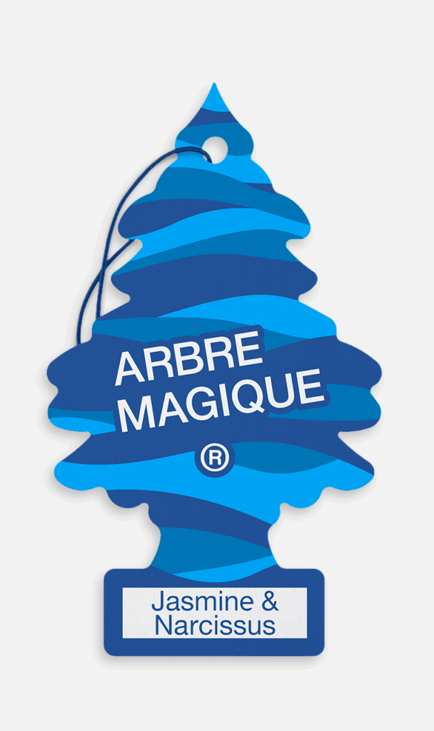 DEODORANTE AUTO 'ARBRE MAGIQUE' 'double essence' - jasmine e narcissus- 24 confezione  - BricoGo